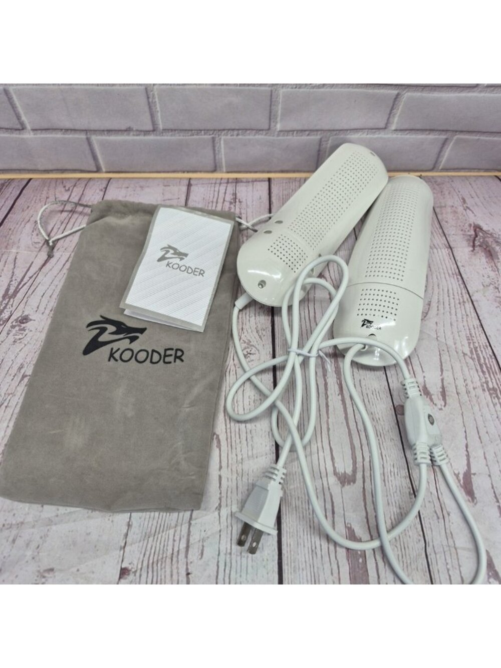 Kooder Shoe Dryer Boot Dryer for Work Boots Electric Portable Shoe Dryer W/Bag
